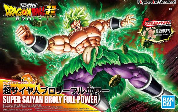 Figurine DRAGON BALL - Super Saiyan Broly Full Power - Bandai Model Kit