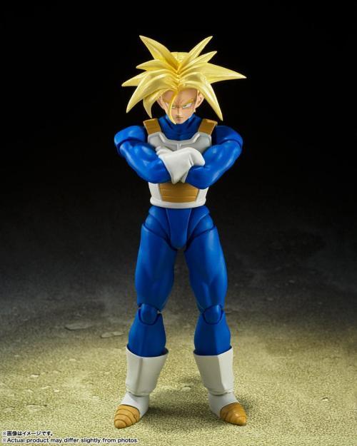 Figurine DRAGON BALL Z - Super Saiyan Trunks - Bandai Tamashii Nations