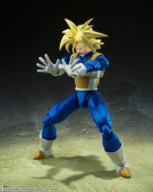 Figurine DRAGON BALL Z - Super Saiyan Trunks - Bandai Tamashii Nations