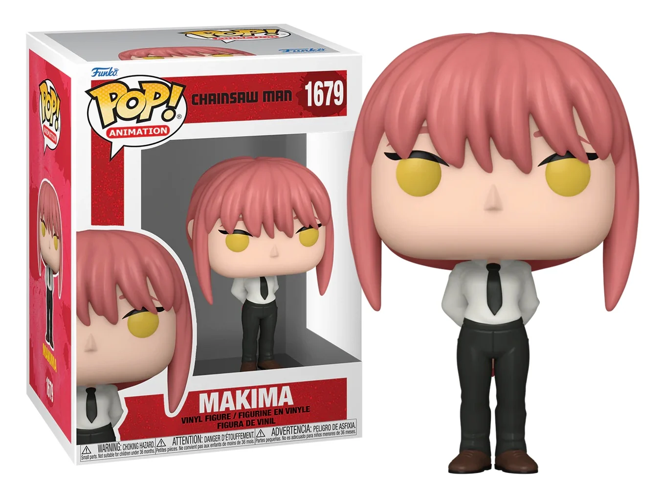 Figurine CHAINSAW MAN - POP Animation N° 1679 - Makima - Funko