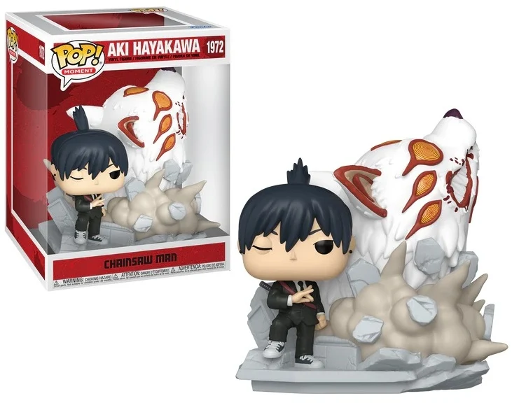 Figurine CHAINSAW MAN -  POP Moment N° 1972 - Aki (Fox Devil) - Funko
