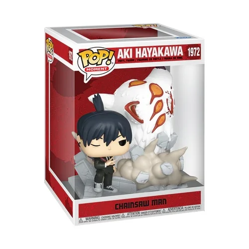 Figurine CHAINSAW MAN -  POP Moment N° 1972 - Aki (Fox Devil) - Funko