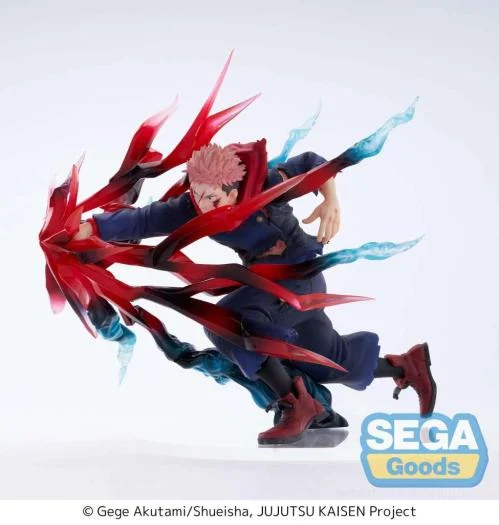 Figurine JUJUTSU KAISEN - Yuji Itadori "Black Flash" - Sega