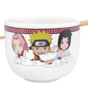 FIGNARUBWL30761_1.webp Bol à Ramen avec Baguette 414ml NARUTO - Team Seven