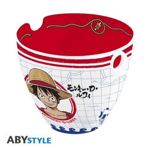 Bol à ramen avec baguettes 370ml ONE PIECE - Monkey D. Luffy - ABYstyle